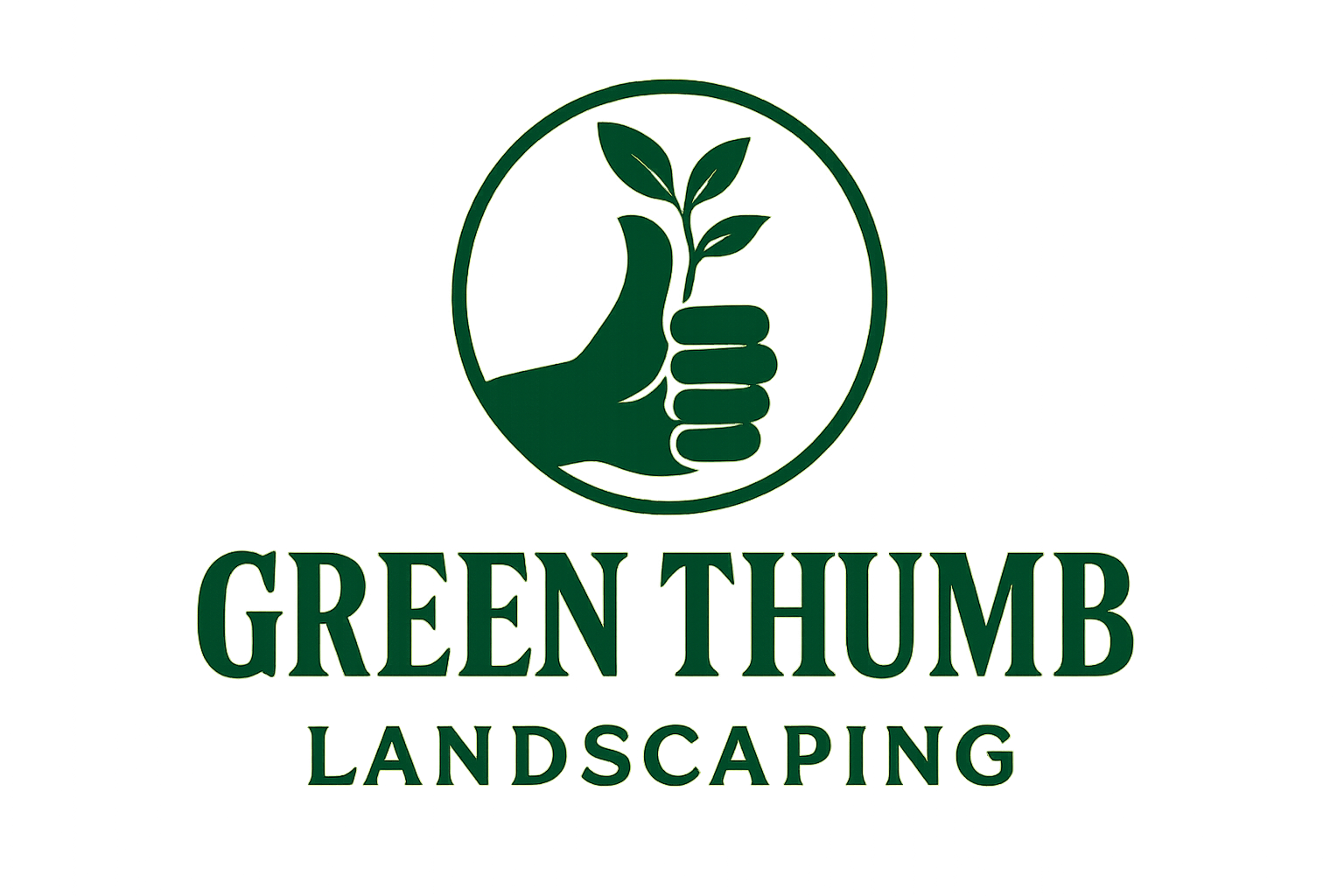 Green Thumb Landscaping logo